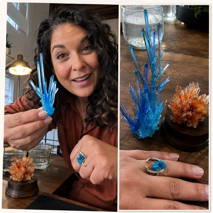 Save 50% by ordering today丨HUBUQ® CrystalGenesis — Luxury Textured Crystal Growing Kit