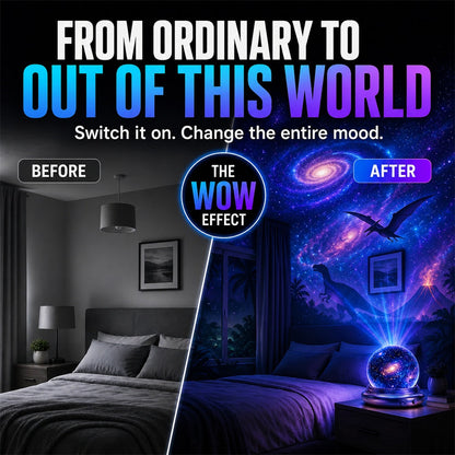 Topacme® Galaxy Night Light Projector🦕