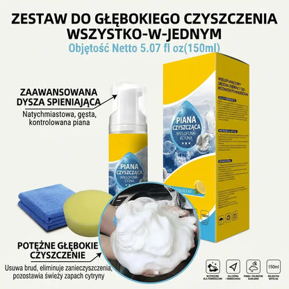 ⏳ OSTATNI DZIEŃ -80% 💥 Wieloenzymatyczna pianka czyszcząca 4w1 — Usuwanie plam bez szorowania do auta i domu ✨