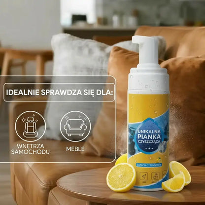 ⏳ OSTATNI DZIEŃ -80% 💥 Wieloenzymatyczna pianka czyszcząca 4w1 — Usuwanie plam bez szorowania do auta i domu ✨