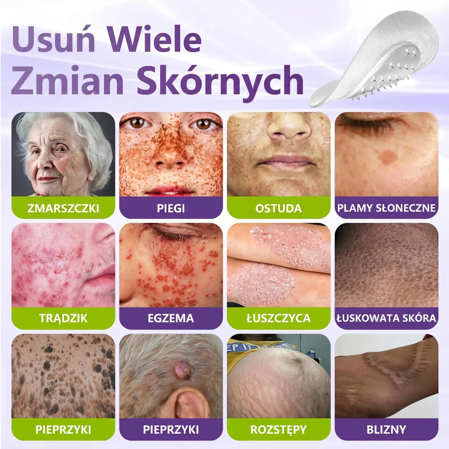 GFOUK® |🇵🇱🧑‍⚕️Rozpuszczalny mikroigłowy botaniczny plaster do usuwania włókniaków i znamion🌴🌴 — Usuwa zmiany w zaledwie 5 dni, bezboleśnie i bez blizn